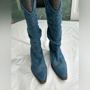Blue Cowboy Boots
